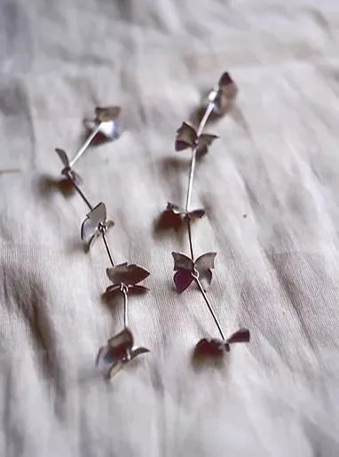 Butterfly String Earring