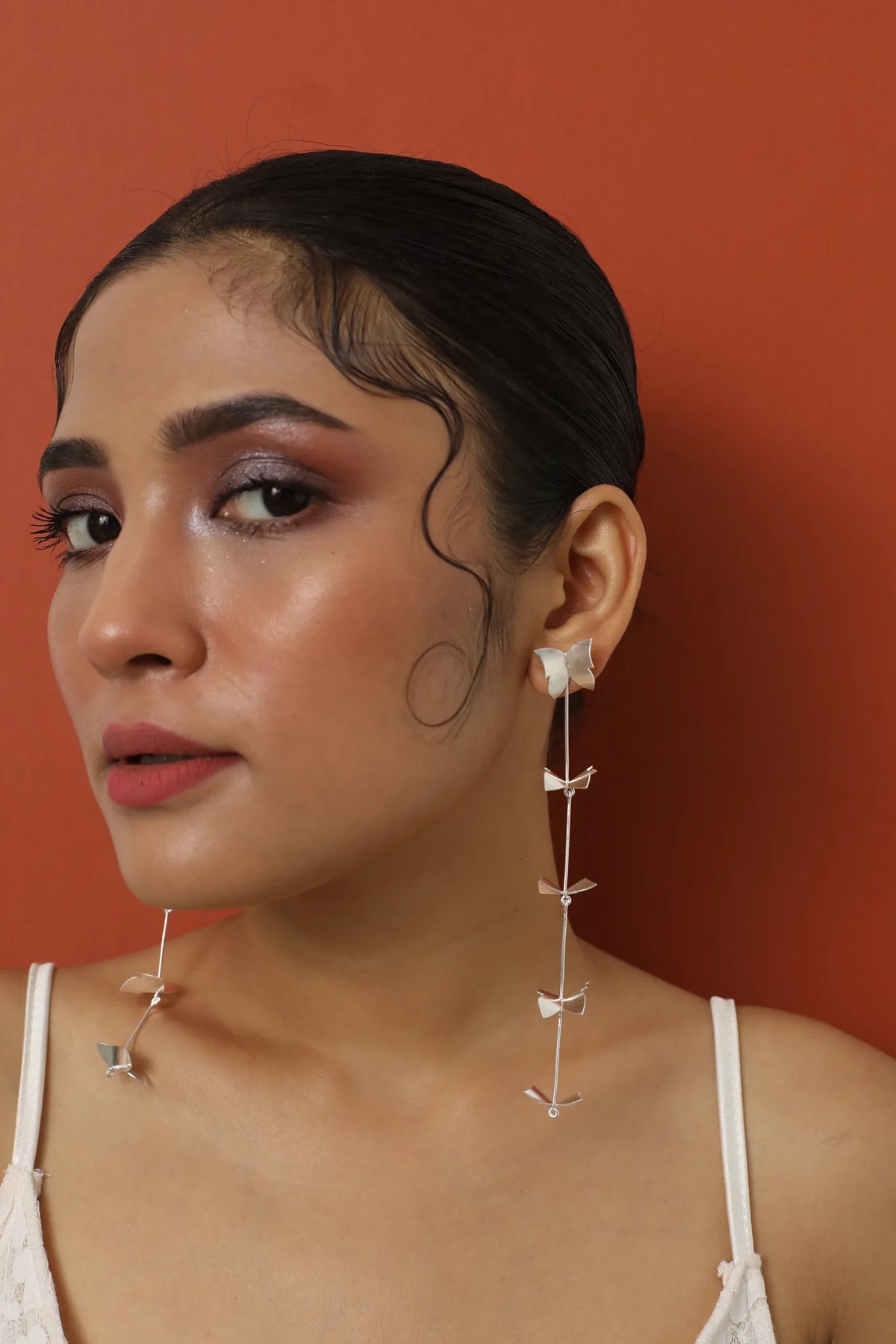 Butterfly String Earring