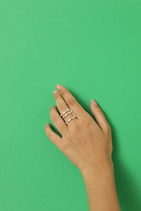 Silver Illusion Ring