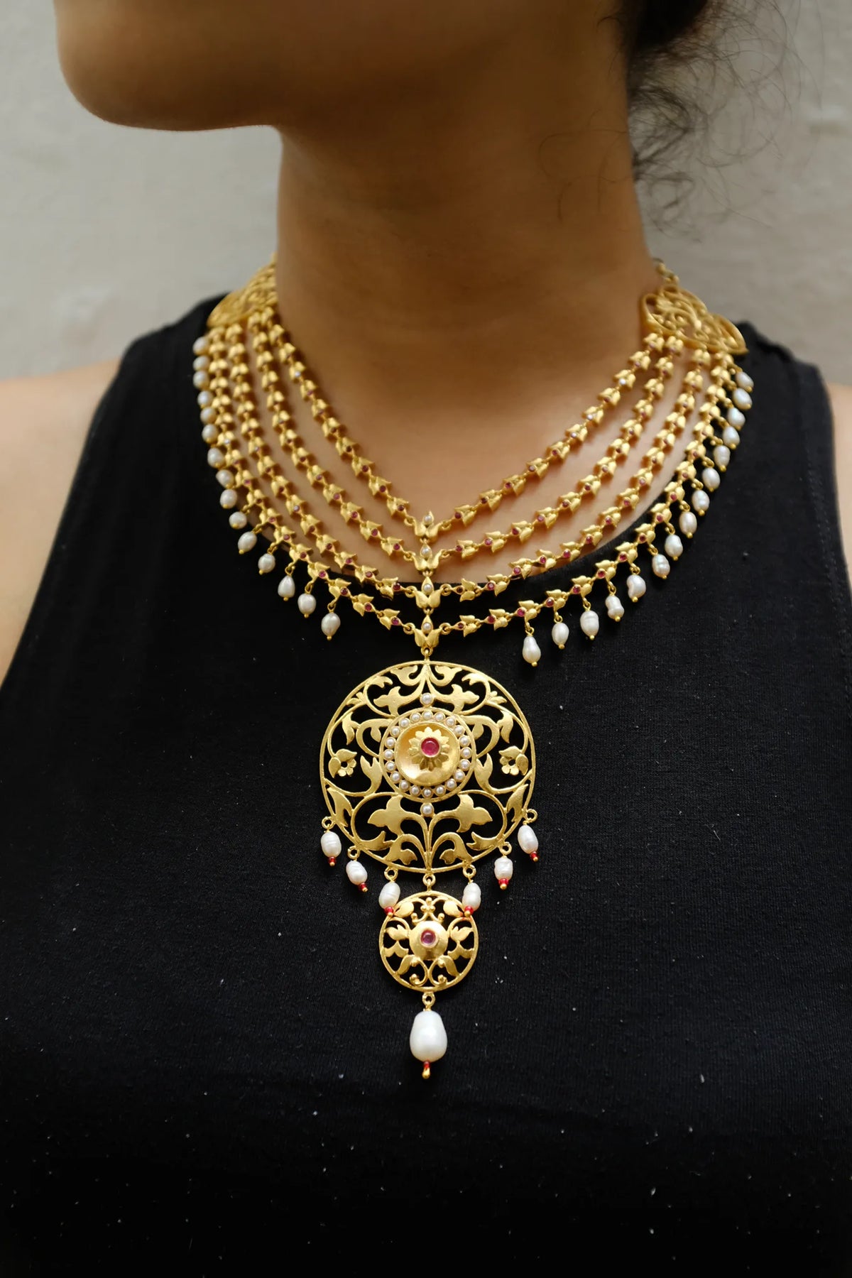 Chaar Lohori Neckpiece