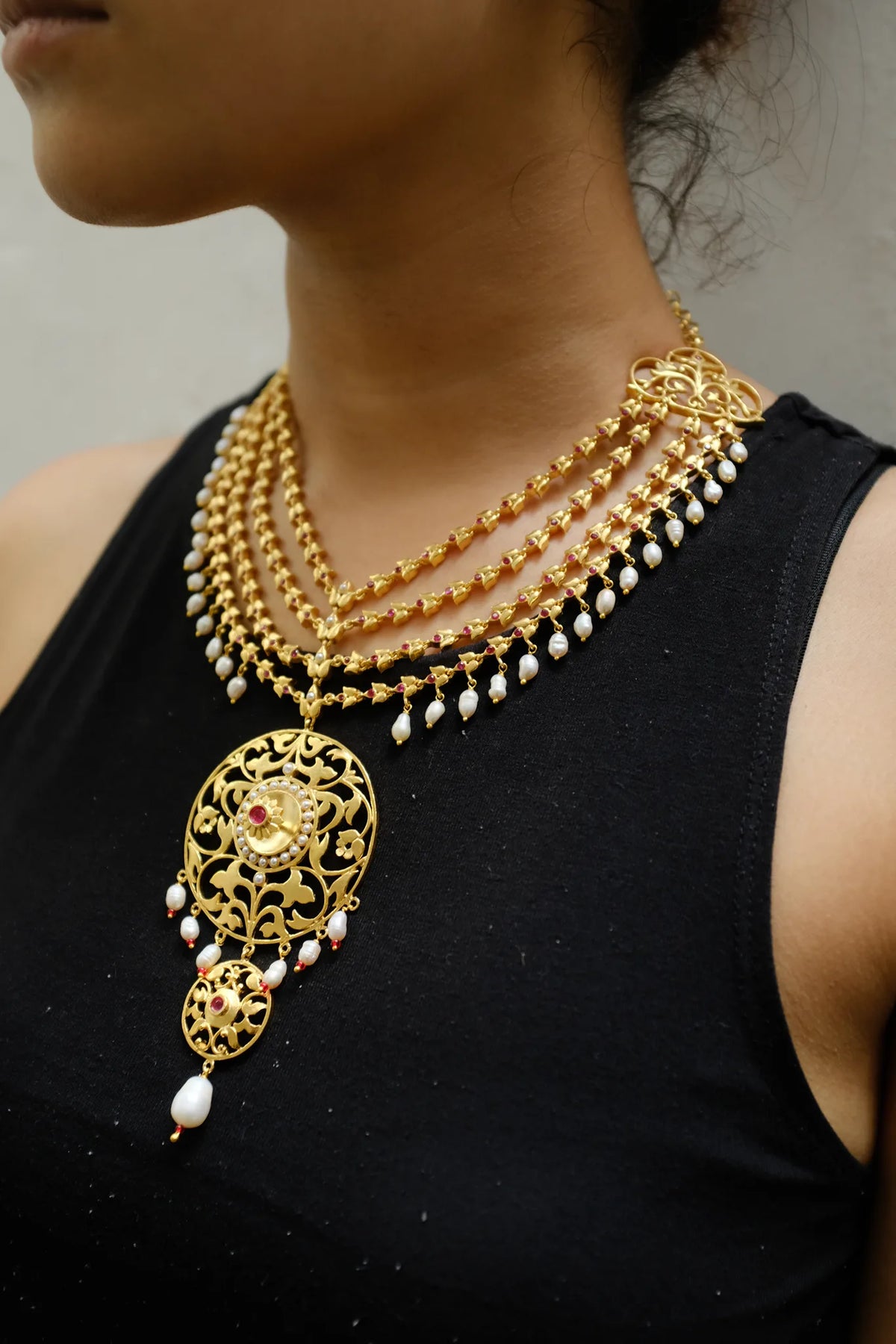 Chaar Lohori Neckpiece