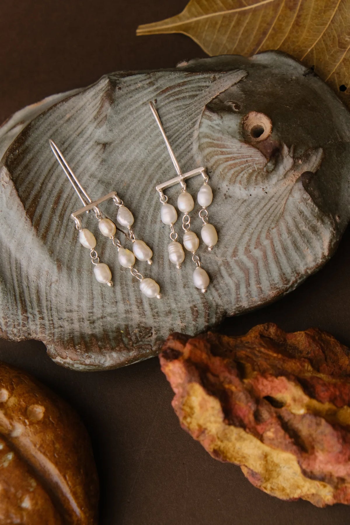 Pearl Rain Earring