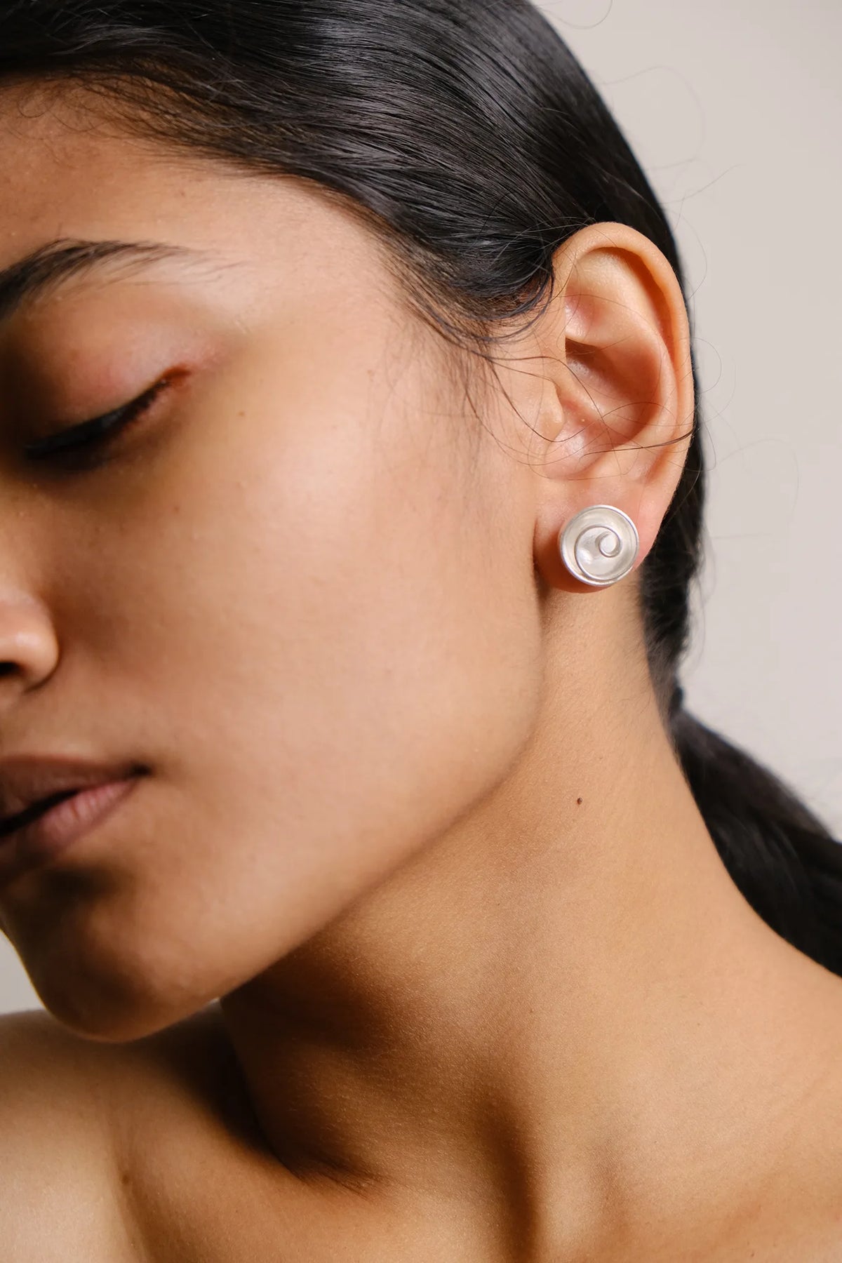 Rose Stud Earring