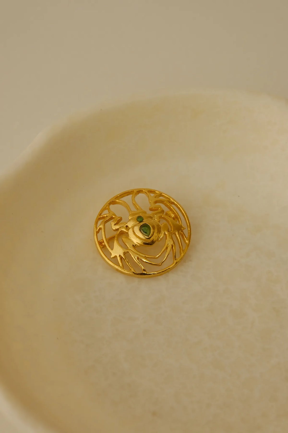 Scarab Brooch