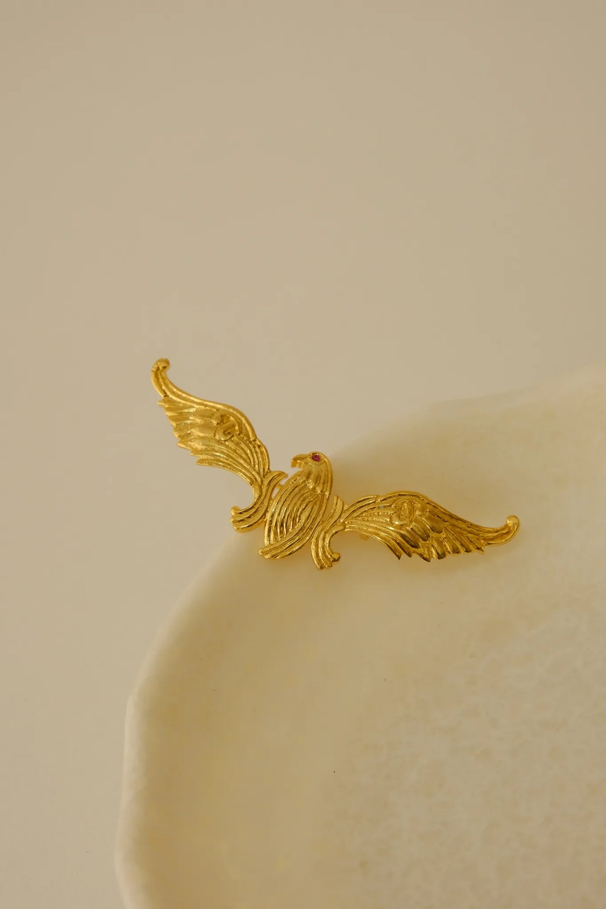 Flight's Embrace Brooch