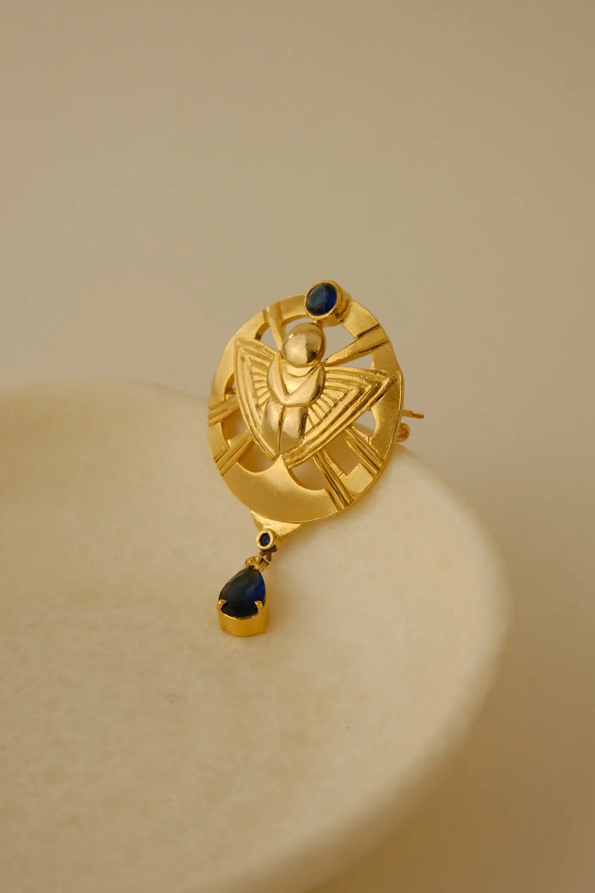Carapace Brooch