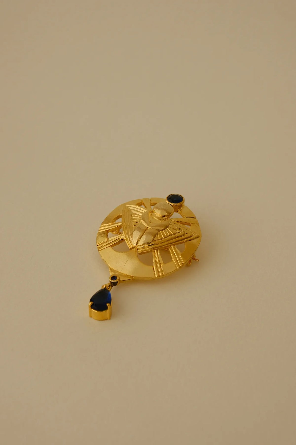 Carapace Brooch