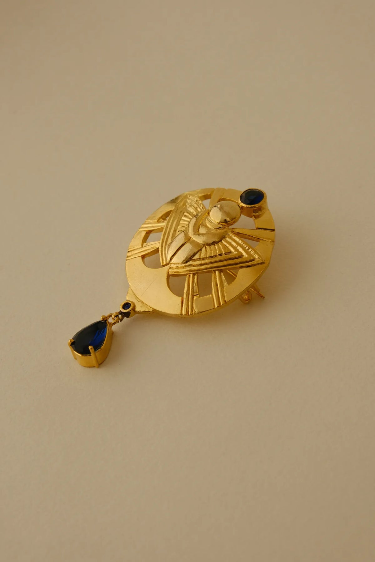 Carapace Brooch