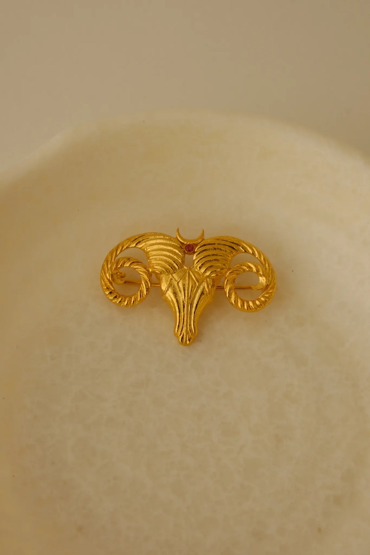 Ram Eclipse Brooch