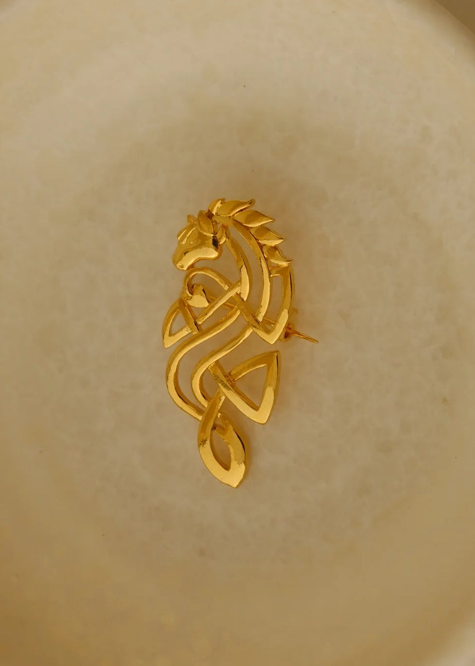 Stallion Brooch