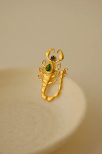 Midnight Sting Brooch