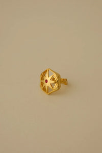 Butterfly Star Ring