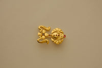 Dual Serpent Brooch