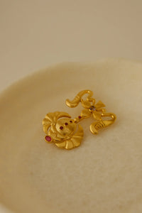 Dual Serpent Brooch