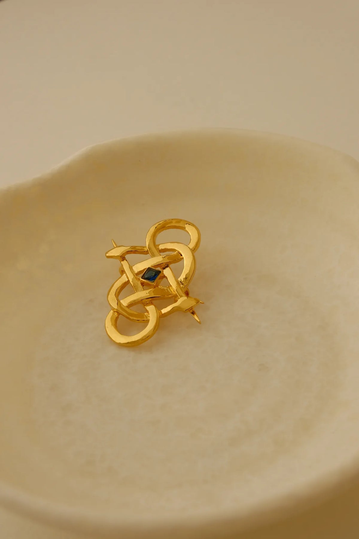 Serpentwine Brooch