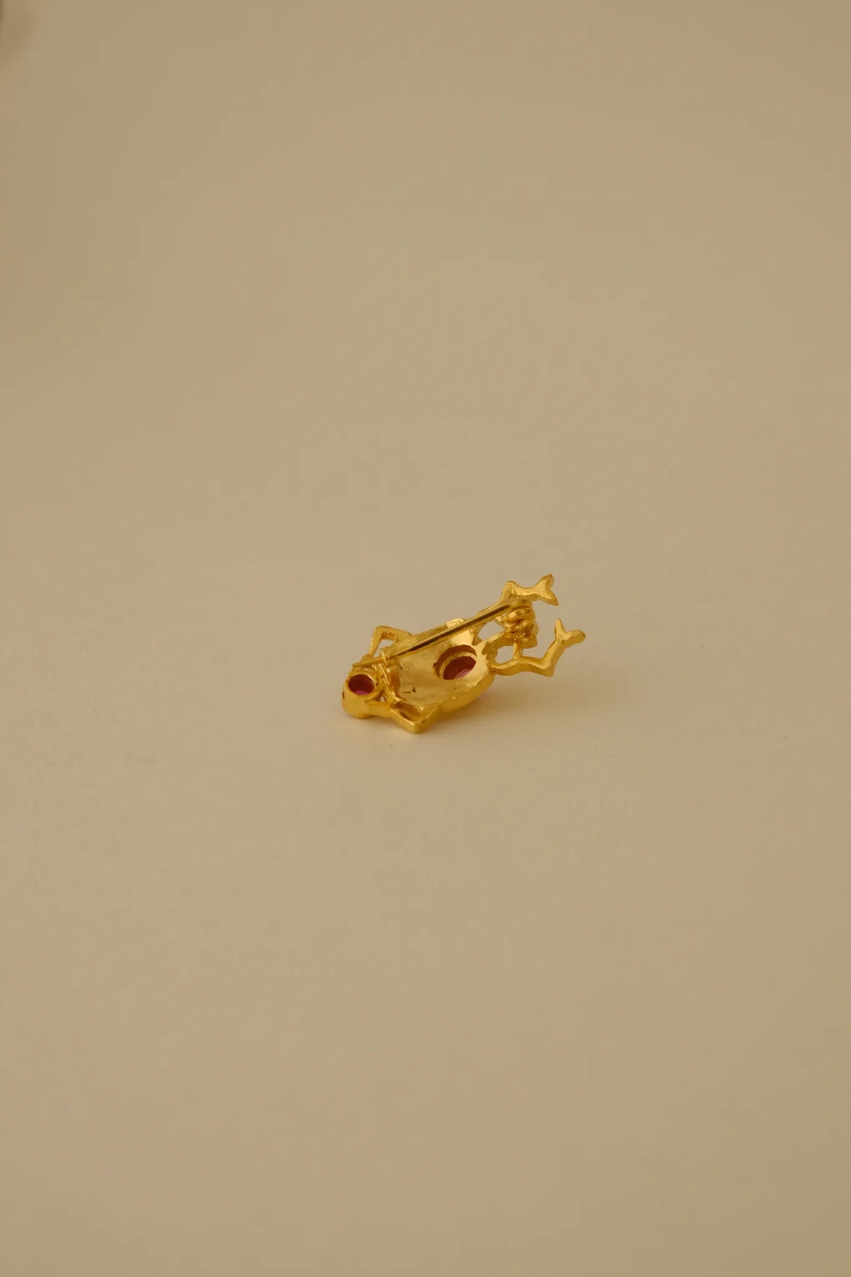 Blood Stone Brooch