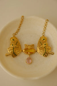 Luna Moth Choker