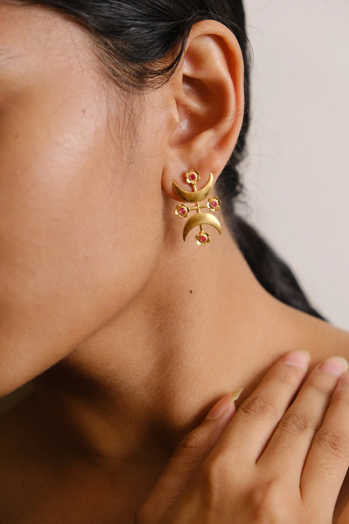 Eye of the Moon Earrings