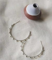 Large Freckle Hoops