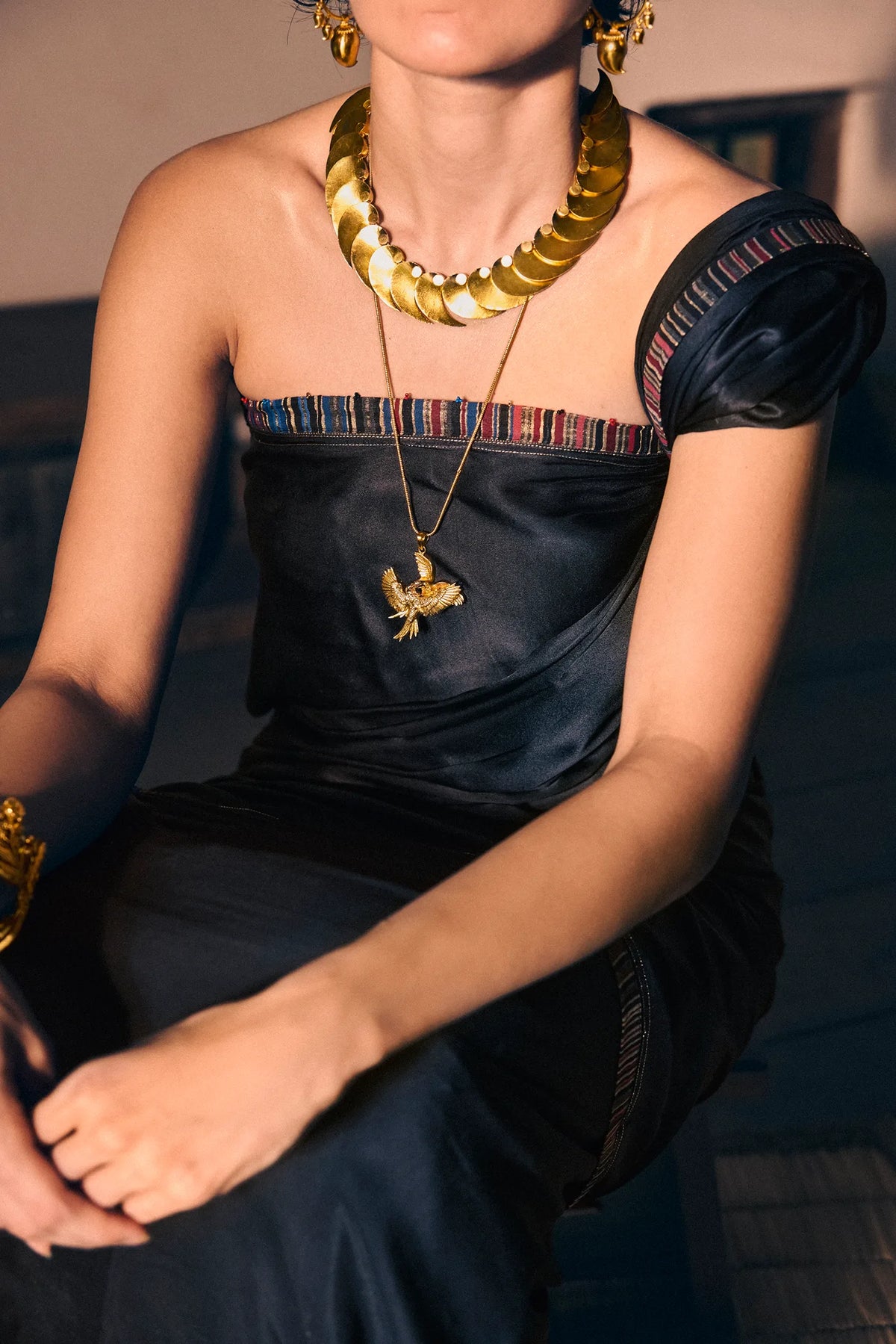 Palash Mala Neckpiece