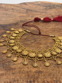 Vintage Golden Drop Neckpiece