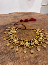 Vintage Golden Drop Neckpiece