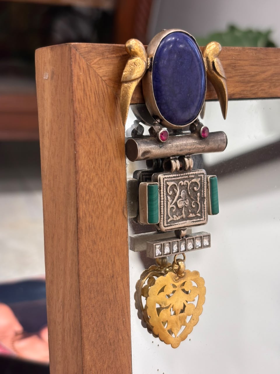 Vintage Lapiz Maduli Pendant