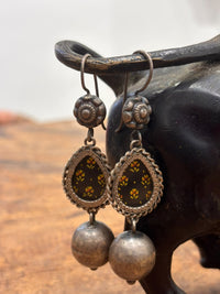 Vintage Yellow Flower Dangler