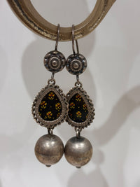 Vintage Yellow Flower Dangler