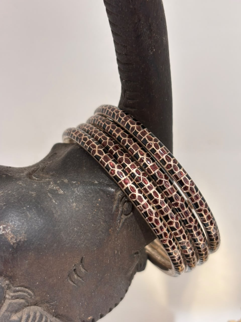 Vintage Brown Meena Bangle