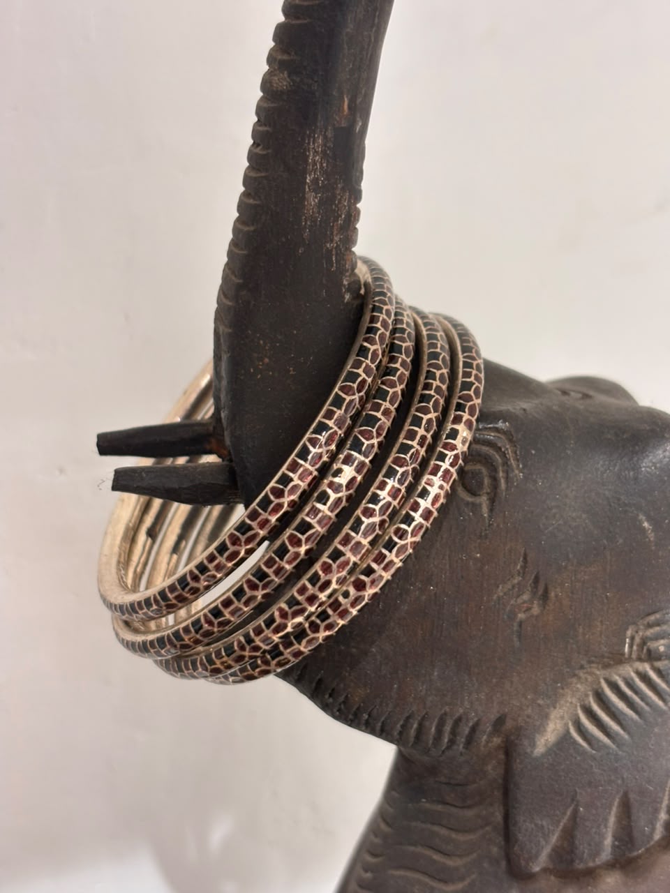 Vintage Brown Meena Bangle