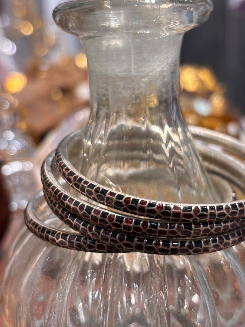 Vintage Brown Meena Bangle
