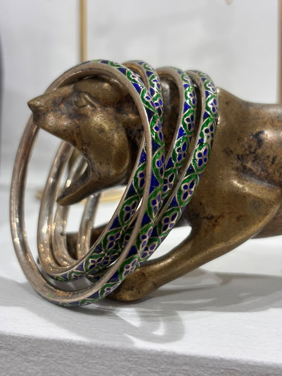 Vintage Mayurpankhi Meena Bangle