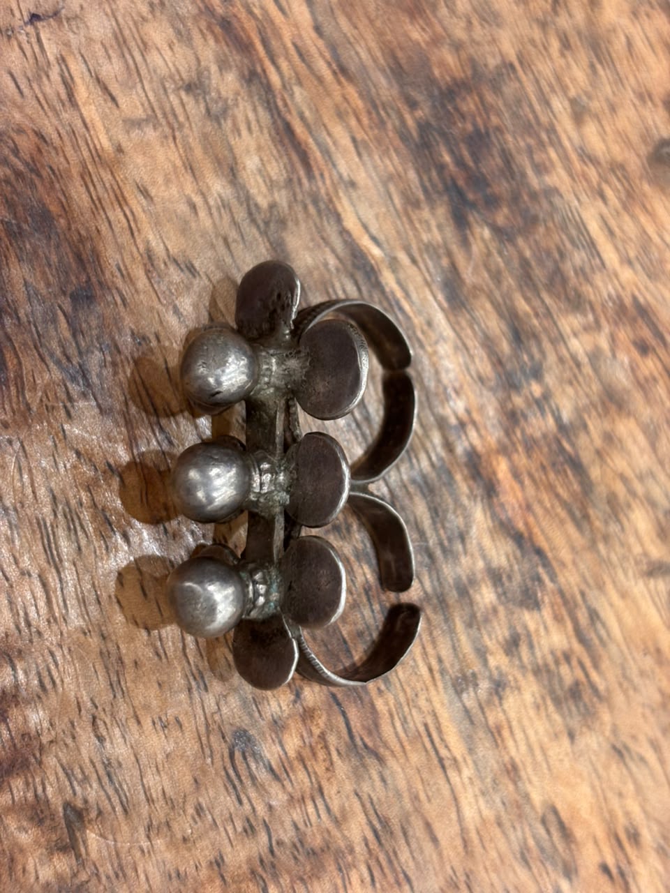 Vintage Three Flower Ring