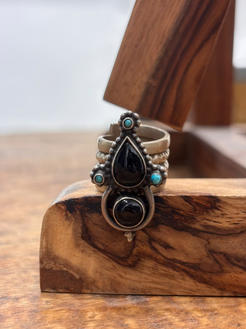 Vintage Spiral Flower Ring