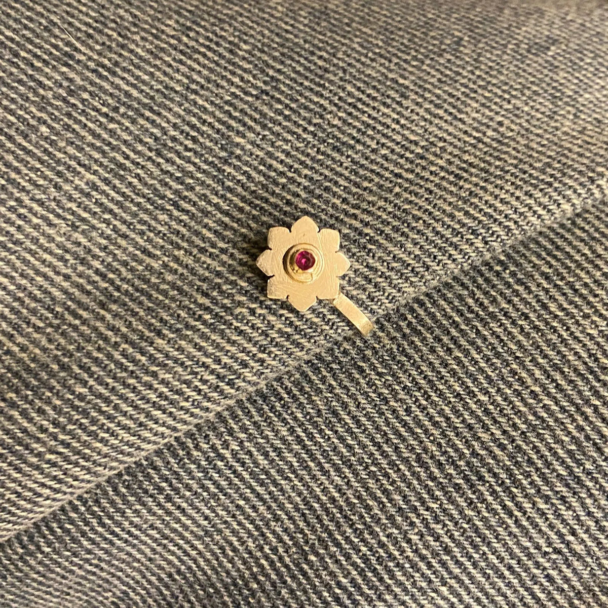 Flower Nosepin Clip-on