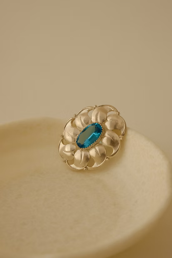Garden Croton Brooch