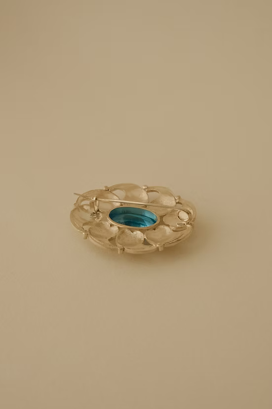 Garden Croton Brooch