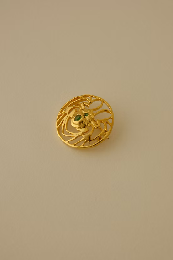 Scarab Brooch