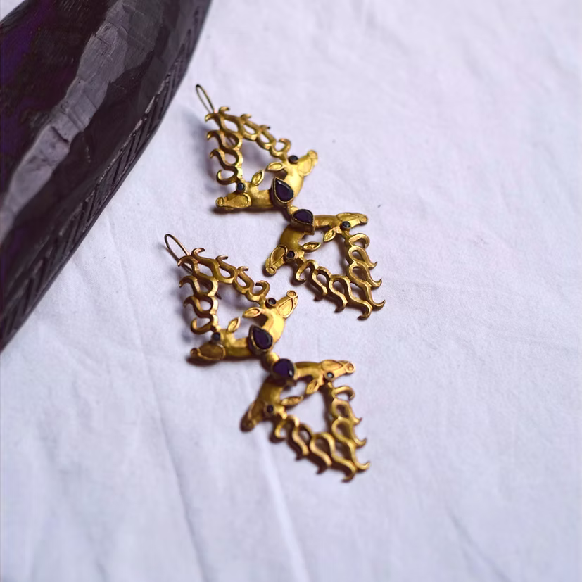 Mrigonayani Earrings